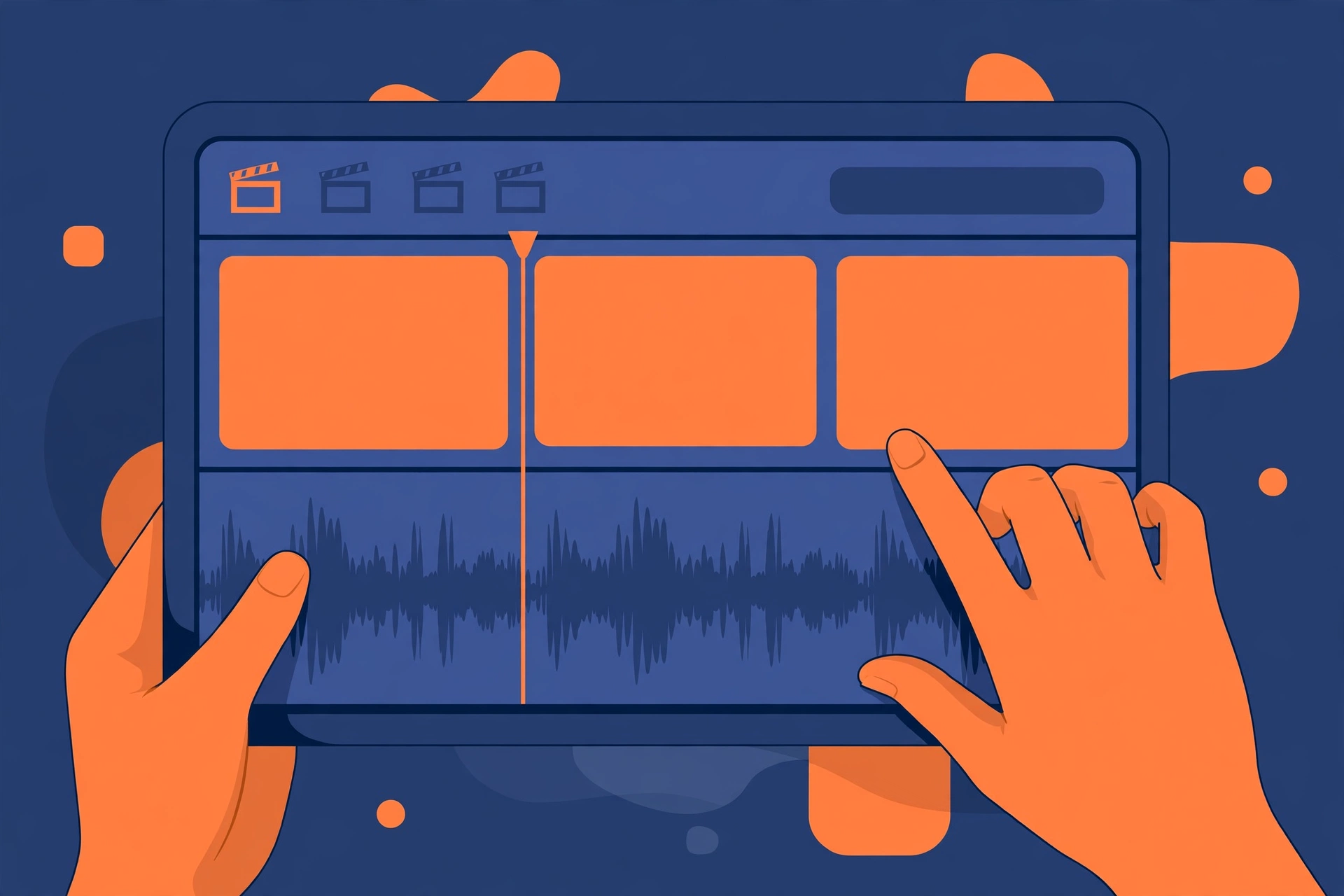 Syncing Hindi AI voiceover audio on the CapCut timeline
