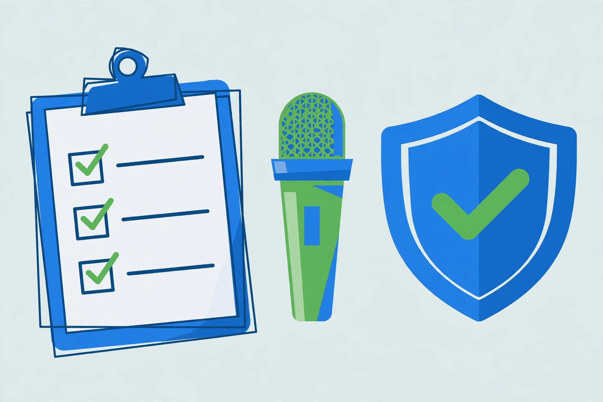 Ethics checklist for Urdu voice cloning showing consent rules for creators